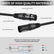 EverTech 50cm Balanced XLR Male to Dual Female Y Splitter Cable AV Cables