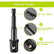 3PCS Impact Socket Adapter Set 1/4 Hex Shank Drill Driver Socket Extension Bar DIY & Home Tools