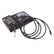 EVERTECH 3.5mm to 6.35mm Stereo 6.5mm 1/4 inch Amplifier Guitar Fabric AV Cables
