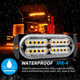 Car Truck 20 LED Strobe Emergency Warning Lights 12/24V Car Accessories