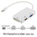 3-in-1 Mini Displayport DP to VGA HDMI DVI Adapter AV Adapters