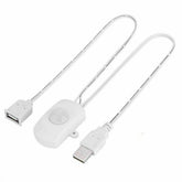 White USB 5V 2A PIR Infrared Motion Sensor Switch (GS53-1) for USB LED Strip Party Effects