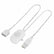 White USB 5V 2A PIR Infrared Motion Sensor Switch (GS53-1) for USB LED Strip Party Effects