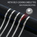 100pcs Stainless Steel Ties 4.6x300mm Heavy Duty for Exhaust Fence Outdoor Metal DIY & Home Tools