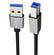 1m Superspeed USB3.0 Type A Male to Type B Printer Cable PC Accessories