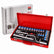 24Pcs Drive Socket Ratchet Wrench Set Automotive Tools