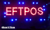 EFTPOS LED NEON SIGN 48x25cm Ready-Made LED Signs