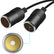 12/24V 15A 1 to 2 2 Way Car Cigarette Lighter Socket Splitter Car Accessories