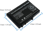Rechargeable Battery Pack for Nintendo DS Lite 3.7V 2000mAh Replacement Mobile Accessories