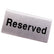 Stainless Steel Reserved Table Sign 12*5cm (JS17) Business & Office Equipment