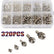 320PCS Stainless Steel Screws and Nuts Bolts Assortment Kit M2 M2.5 M3 M4 M5 DIY & Home Tools