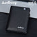 Men's Slim RFID Wallet Short Bifold Coin Purse with Zipper Business Style Home Essentials