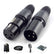 XLR Plug Cannon DIY Male Female Connector AV Adapters
