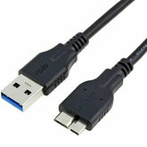 USB 3.0 Male A to Micro B Cable Cord for External Hard Drive PC Accessories