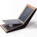 Men's PU Leather Wallet Coin Pocket Purse Wallet Multiple Card Slots Compact Home Essentials