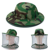 2Pcs of Mosquito Insect Head Net Mesh Protector W/ Hat Fishing Camping Outdoor Gear