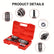 3Pcs Tail Pipe Expander Exhaust Tool Set Automotive Tools