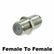 F-Type PAL Male Female Adapter Socket TV Antenna Cable F Connector Angle RG6 TV Accessories