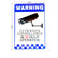 Reflective CCTV Warning Sign CCTV Camera Accessories
