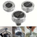 3Pcs Knurled Handle Ratchet Socket Adapter Set Automotive Tools
