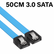 SATA Data Cable Adapter 6Gbps for HDD SSD PC Accessories
