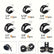 52Pcs P Clips Cable Hose Pipe Clamps Holder Air Clip Clamp Set DIY & Home Tools