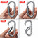 Aluminum Lock Carabiner Clip Snap Hook GS09 Outdoor Gear