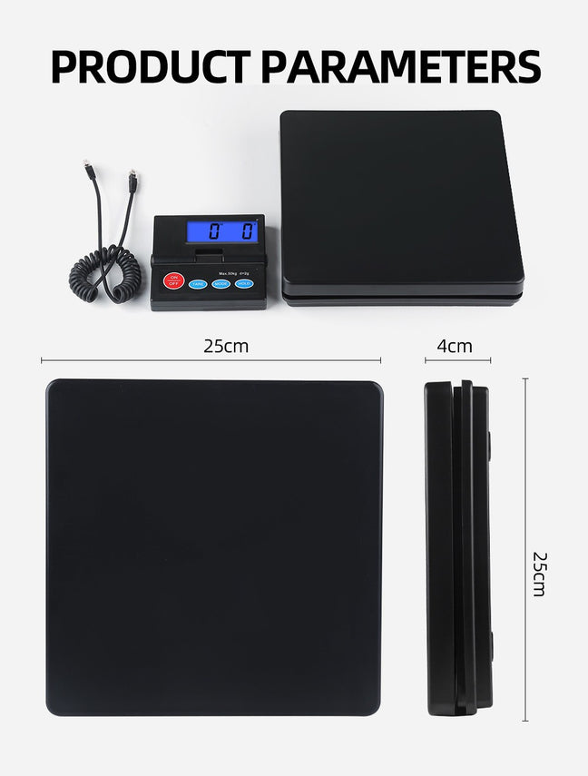 2G/50kg Professional Postal Scale Parcel Shipping Platform Table Digi ...