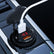 Modified Dual USB Car Charger 12-24V Phone Charger Voltage Display DIY Install Car Accessories