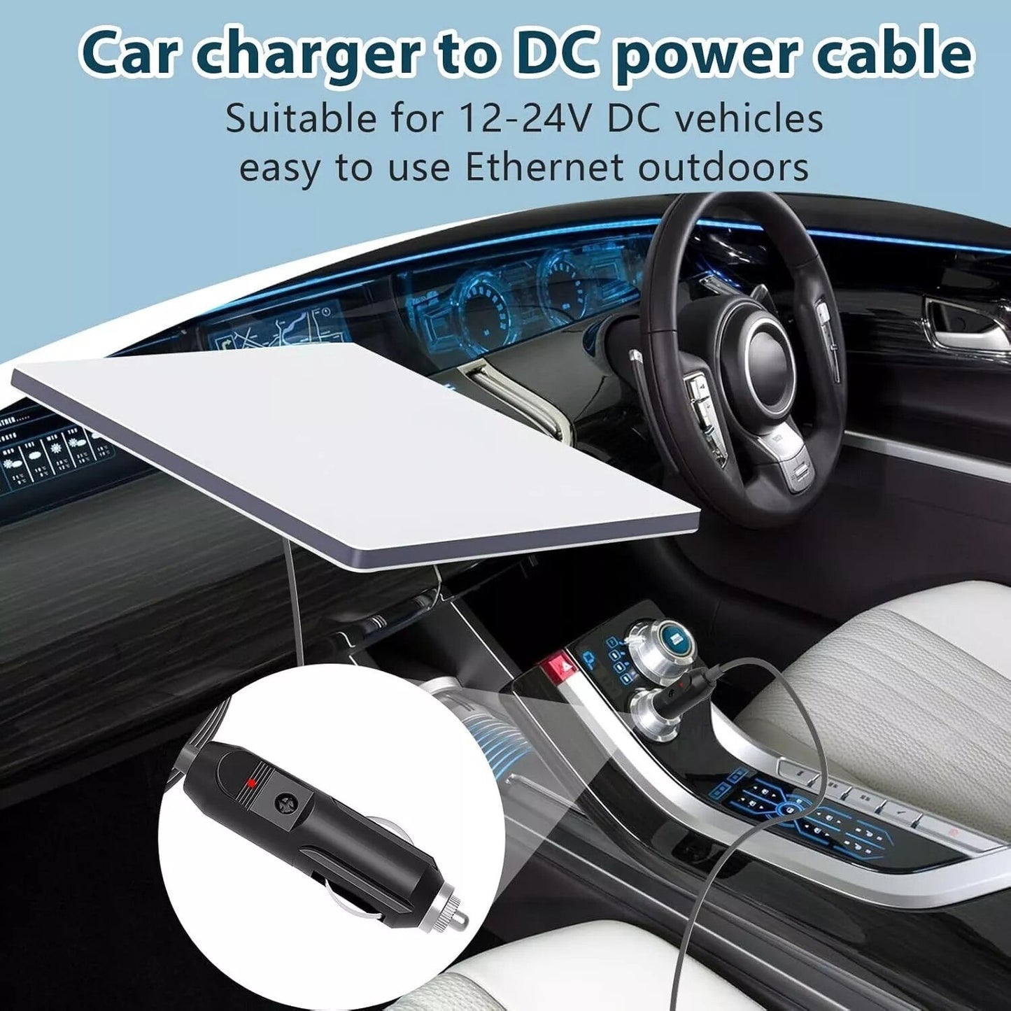 5m Starlink Mini 60W Car Charger Cable Car Accessories