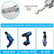 8Pcs 6-19mm Magnetic Socket Nut Driver Set Automotive Tools