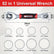 52-in-1 Universal Socket Wrench Multi-Function Tool, Multi-Angle With Magnetic DIY & Home Tools