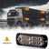 2pcs 12V 24V 20LED Emergency Strobe Car Truck Warning Light Amber Red White Car Accessories