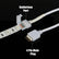 4 PIN Solderless Male Connector Wire Cable For RGB LED Strip Party Effects
