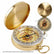 Portable Classic Brass Survival Camping Compass QS144 Outdoor Gear