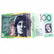 $100 Money Australian Note pattern Wallet GS19 Home Essentials