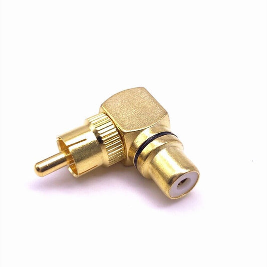 RCA Male to Female 90 Degrees Adaptor (M29)