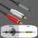 3.5mm AUX Female To 2 RCA Male Aux Auxiliary Stereo Audio AV Adapters