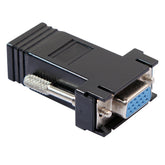 VGA Extender Female to RJ45 Ethernet Female Adapter AV Adapters
