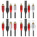 RCA Y Splitter Cable Audio Jack Female to Male Connector 1RCA to 2RCA AV Adapters