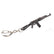 CSGO game AK47 M16 98K UMP9 CROZA AWM Keyring Home Essentials