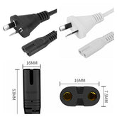 1.5M Mains Power Cable Figure 8 Plug 7.5A for PS4 PS5 Power supply/Charger