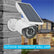 Solar Light 8 LED Motion Sensor Waterproof Outdoor Lamp W/ Fake Camera CCTV Camera Accessories