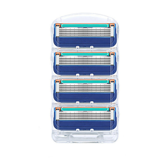 5 Blades for Gillette Fusion Razor Shaving Shaver Trimmer Refills Car ...