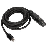 EverTech 3M Type-C To XLR Female Microphone Cord AV Cables