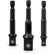 3PCS Impact Socket Adapter Set 1/4 Hex Shank Drill Driver Socket Extension Bar DIY & Home Tools