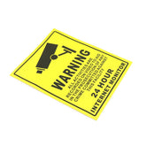 CCTV Security Camera System Warning Sign Sticker LS01 Surveillance 20*25cm CCTV Camera Accessories