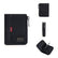 Men's Slim RFID Wallet Stylish Short Bifold Coin Purse with Zipper Colorblock Home Essentials