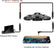 4Pin to 2.5mm Male Plug Dashcam Rear View Camera cable Car Accessories