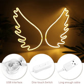 45cm x34cm USB Powered Angle Wing Ready-Made LED Signs